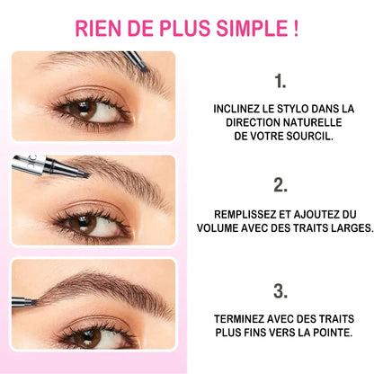 Stylo Microblading Waterproof (Pack de 3)