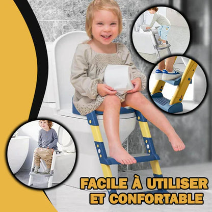 🧸 EasyStep™ | Siège de toilette pliable pour enfant - 2 à 10 ans
